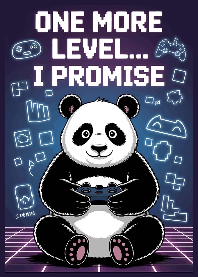 Gamer Panda: One More Level Promise