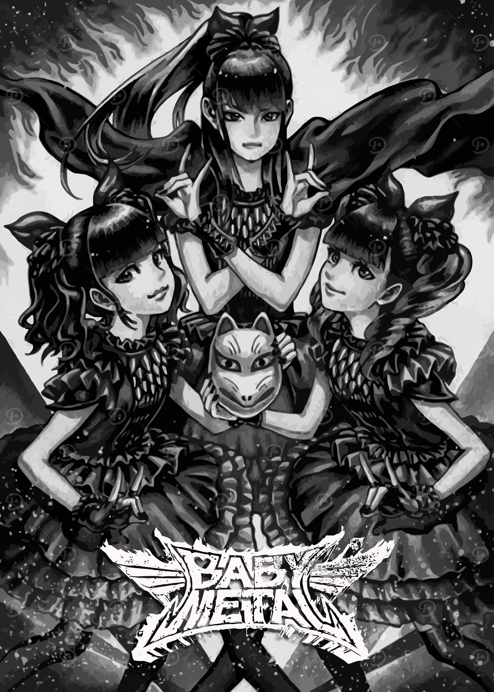 Babymetal Posters Online - Shop Unique Metal Prints, Pictures