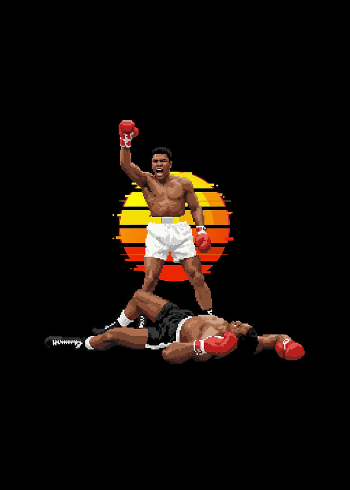 Big Boxing Pixel Art