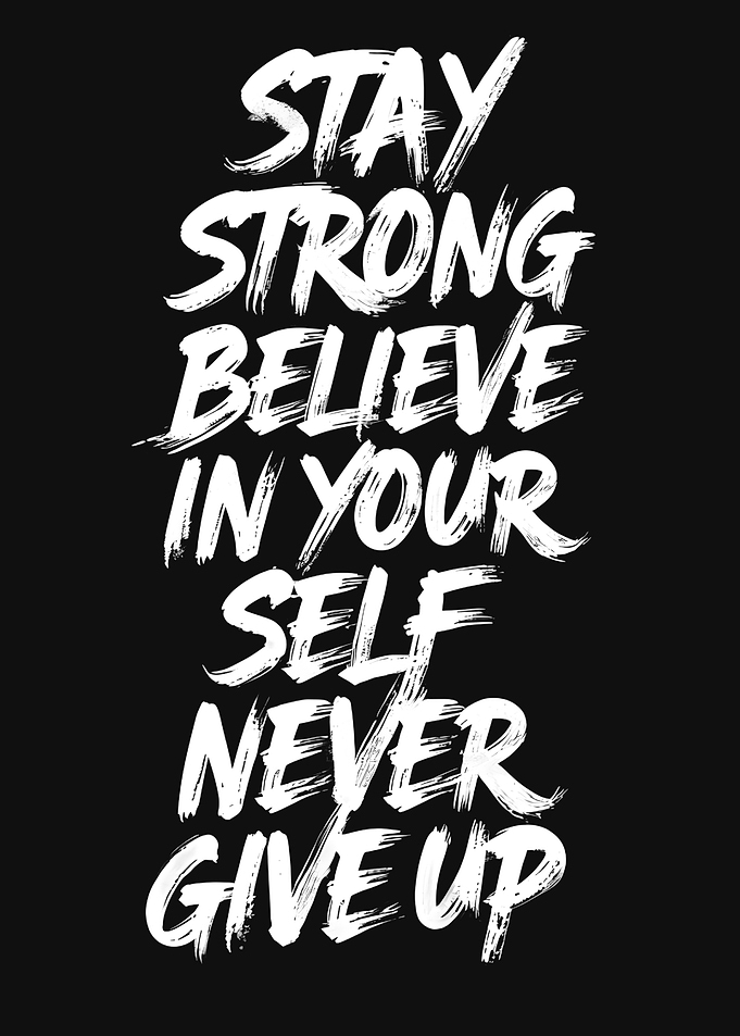 Motivational Quote: Stay Strong