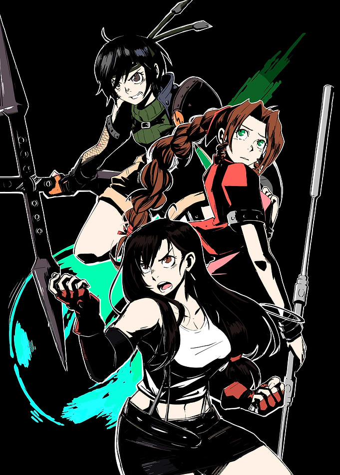 Final Fantasy VII: Team Artwork