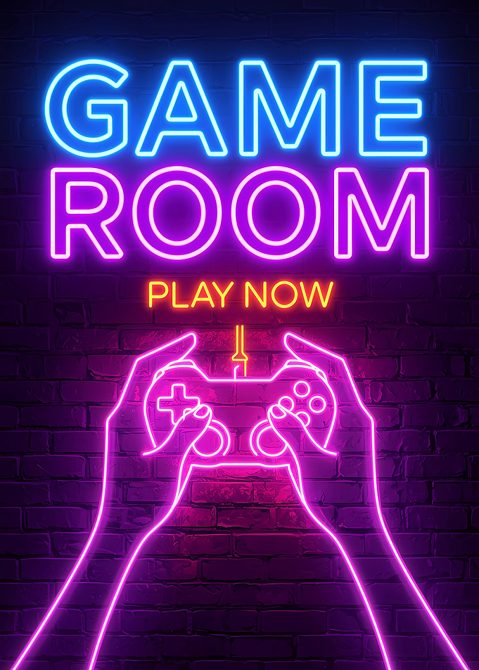 Game Room Neon Sign