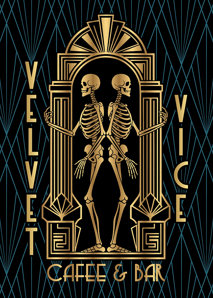 Velvet Vice Cafe & Bar Art Deco