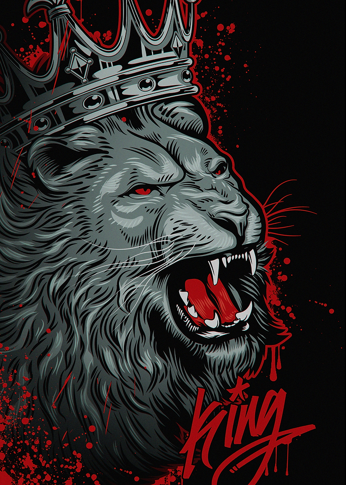 Lion King Graphic Art