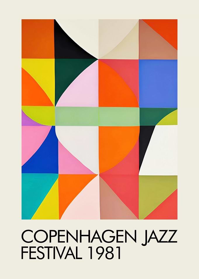 Copenhagen Jazz Festival 1981 Poster