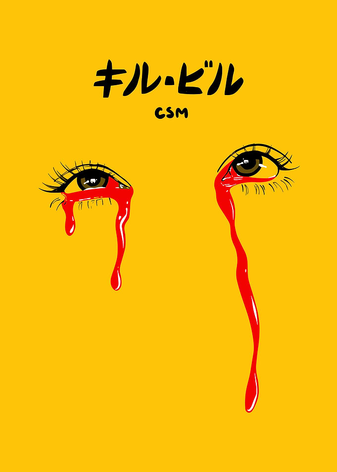 Kill Bill Bloody Eyes