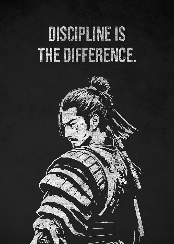 Discipline is the Difference Quotes