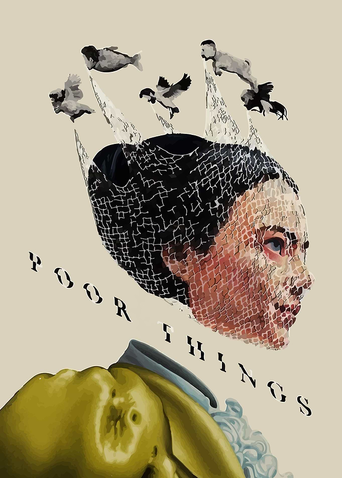 Poor Things Movie Poster Art