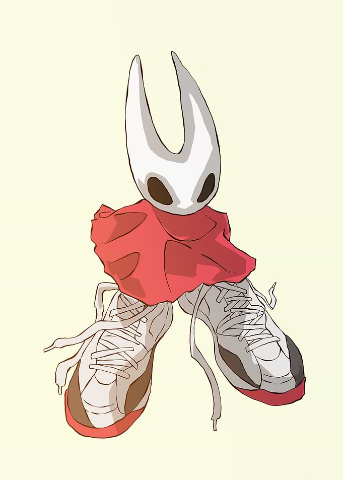 Hollow Knight with Sneakers