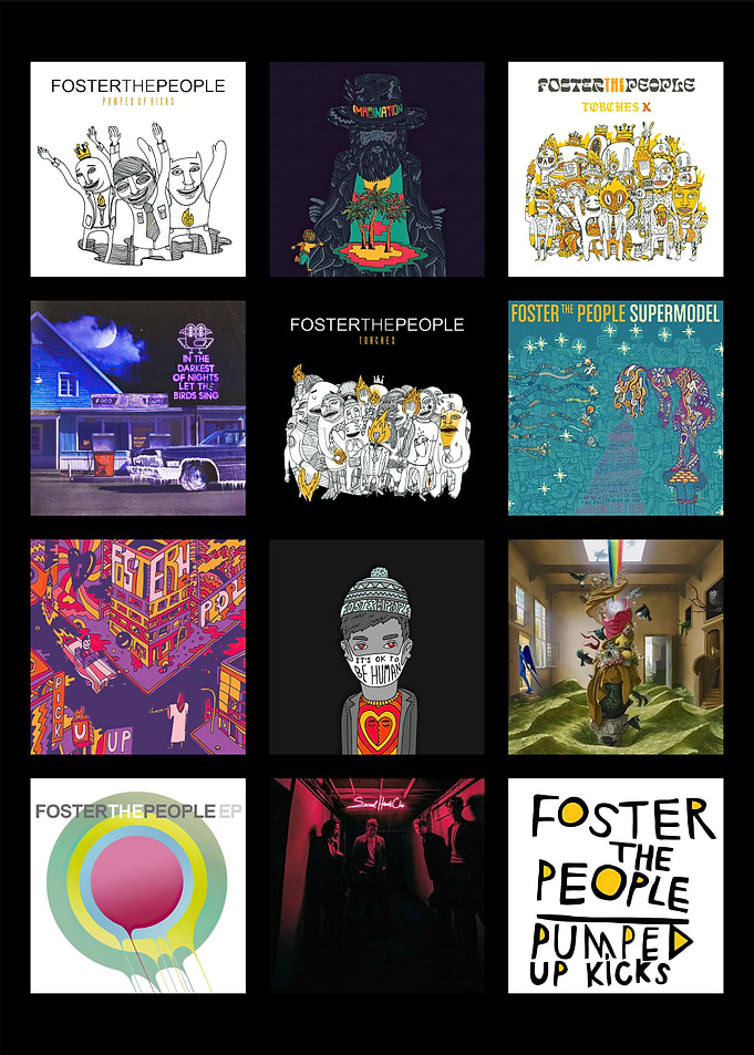 Foster the People Collage