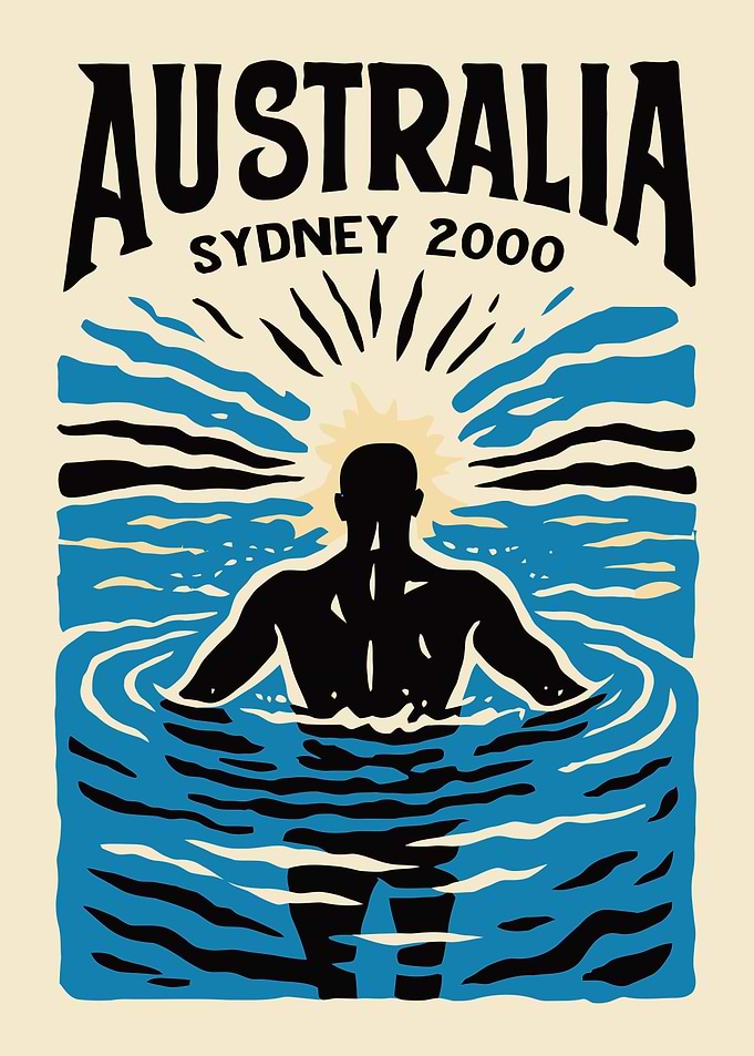 Australia Sydney 2000 Poster