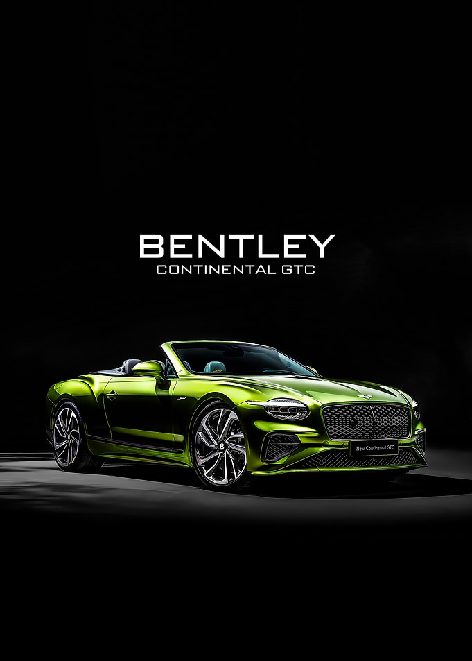 Green Bentley Continental GTC
