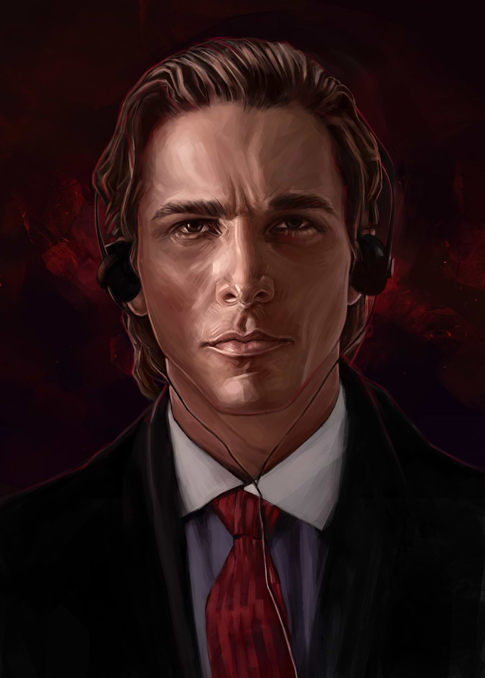 Patrick Bateman Portrait