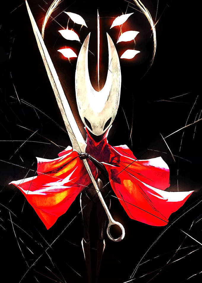 Hollow Knight Hornet Digital Art