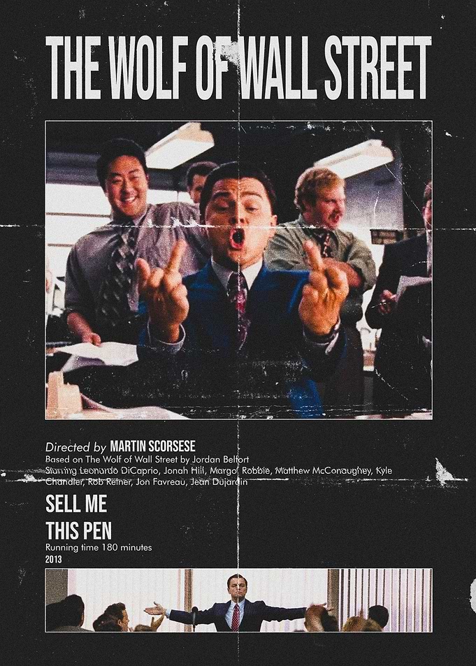 The Wolf of Wall Street Poster
