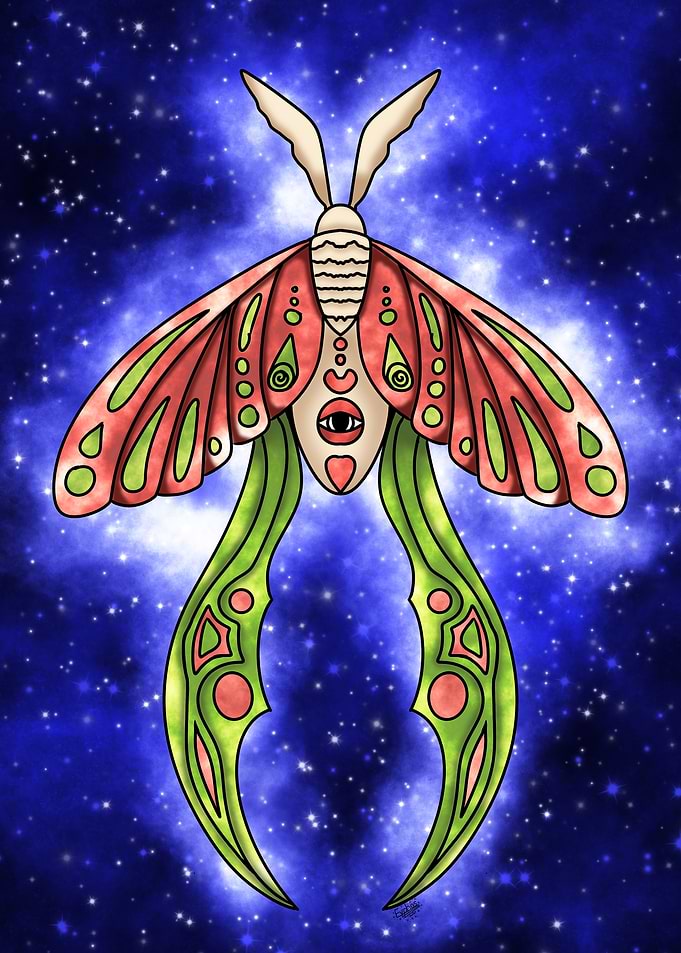 Cosmic Moth