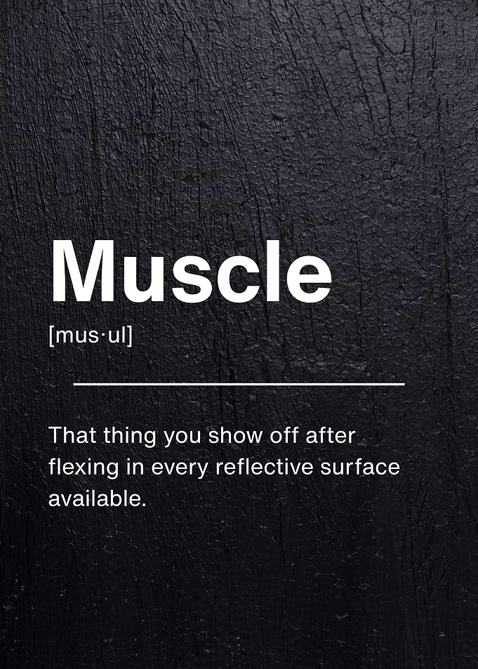 Muscle Funny Definition