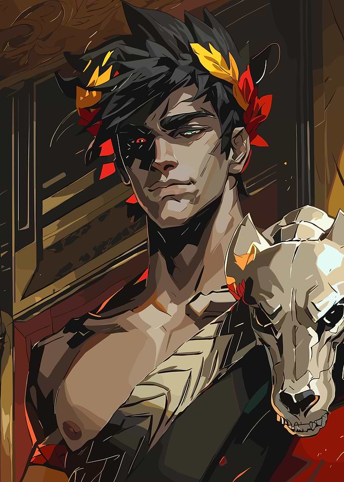 Hades Game Character Portrait