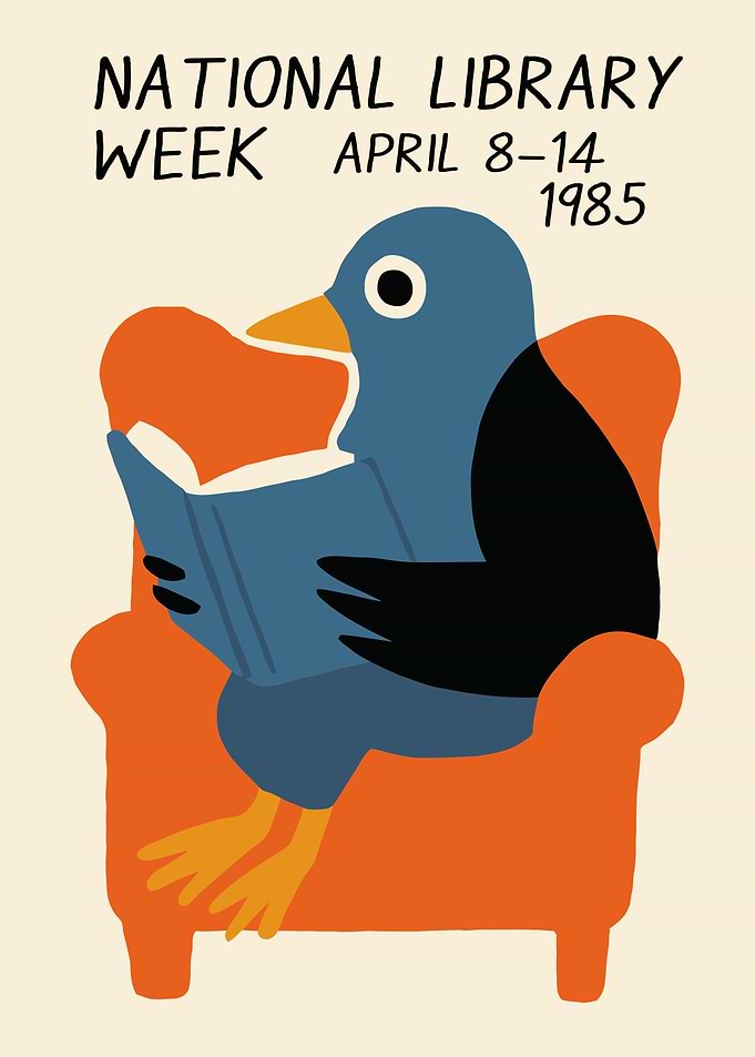 National Library Week 1985 Penguin Reader
