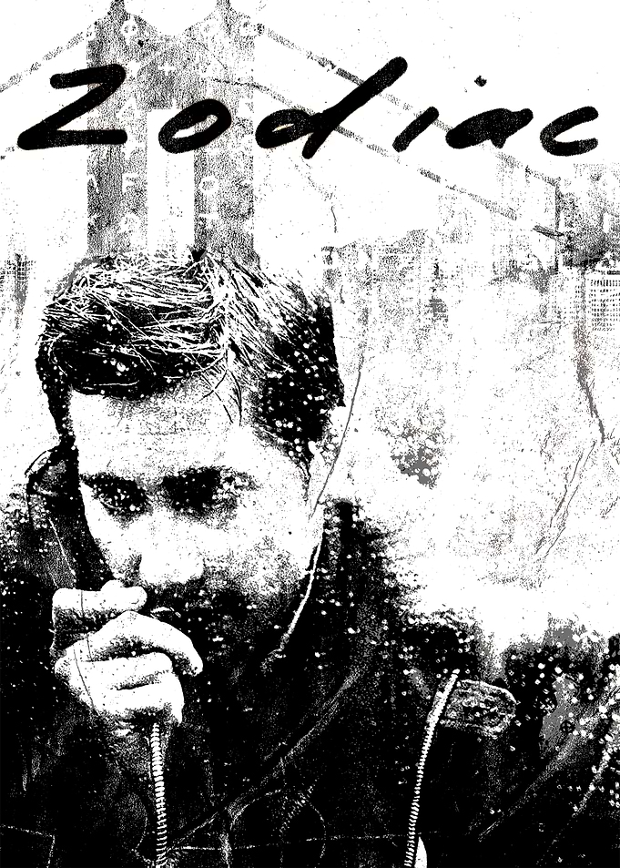 Zodiac Black and White Portrait