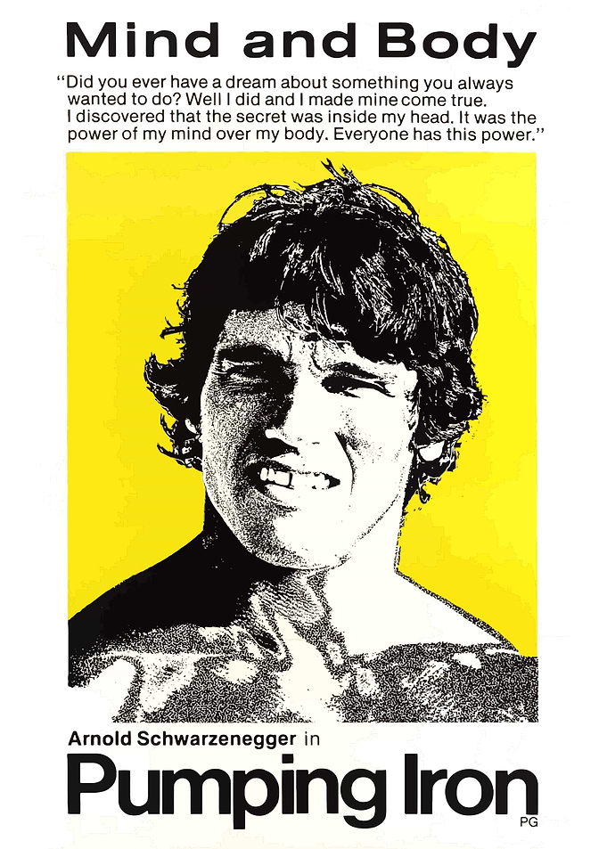 Pumping Iron Movie Poster