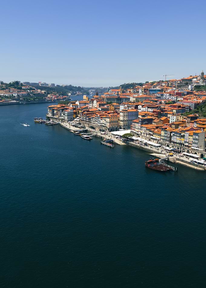 Porto, Portugal cityscape aerial view