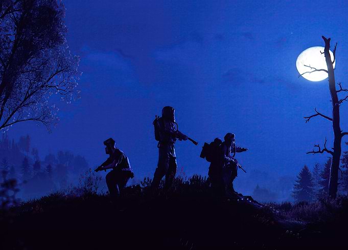 Rust: Moonlit Hazmat Patrol