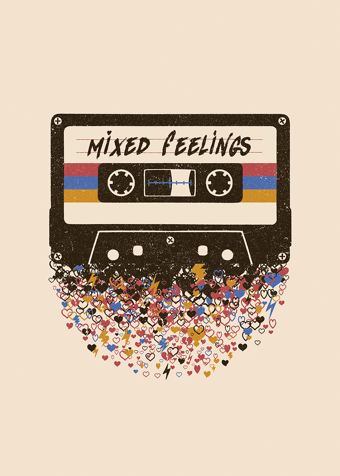 Mixed Feelings Heart