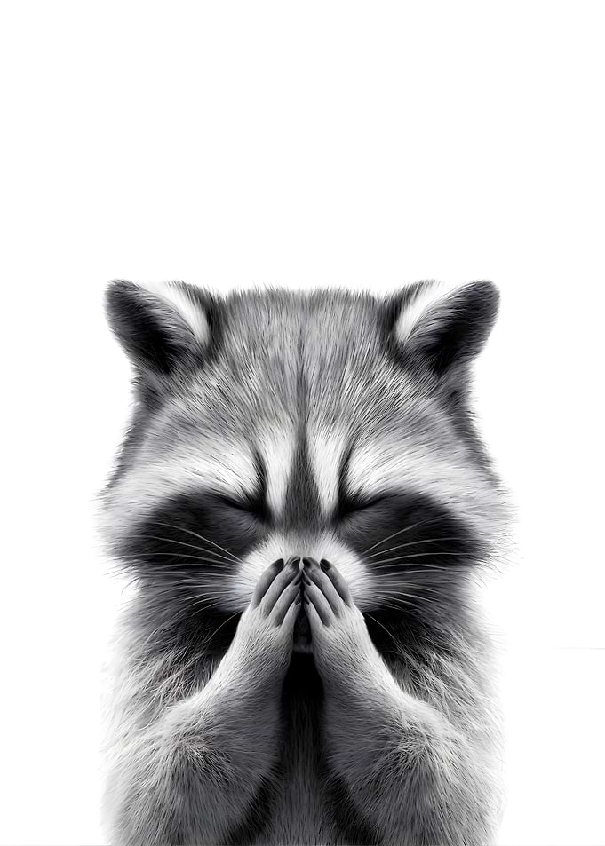 Funny Raccoon