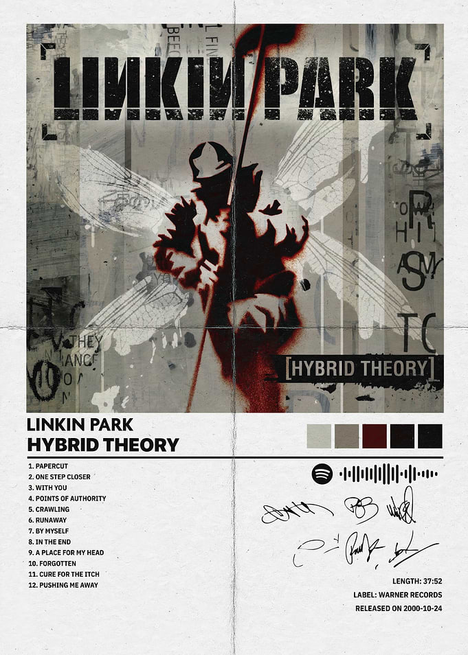 Linkin Park Hybrid Theory Album Cover