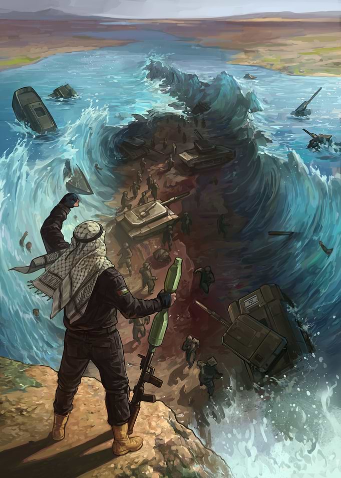 Military Assault Wave