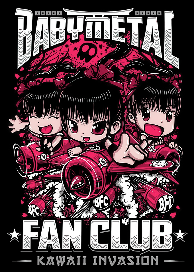 Babymetal Fan Club Kawaii Invasion