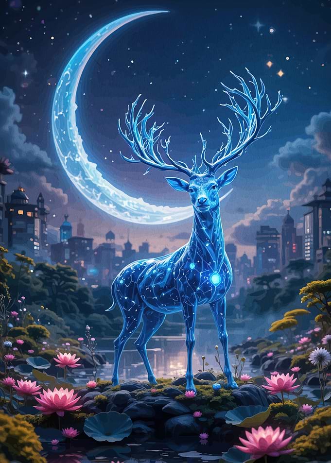 Celestial Deer Urban Fantasy