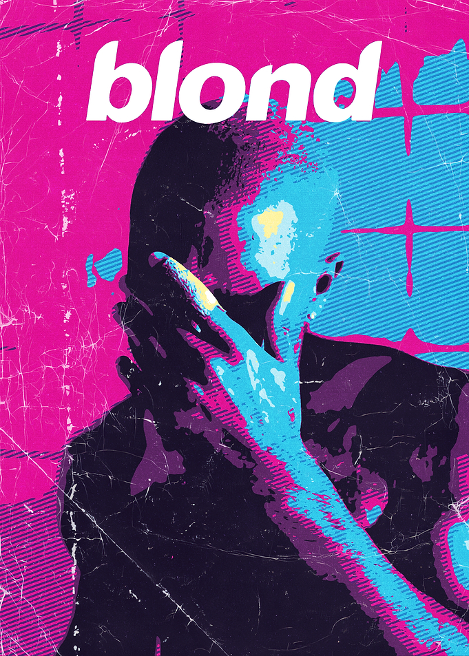 Blond Album Cover Music