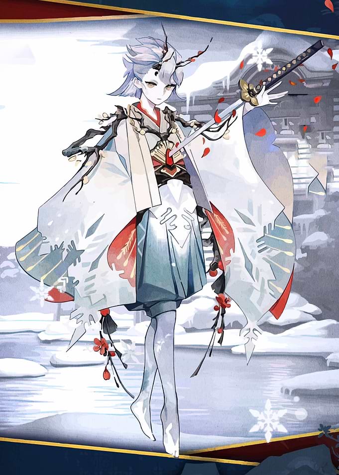 Winter Spirit with Katana