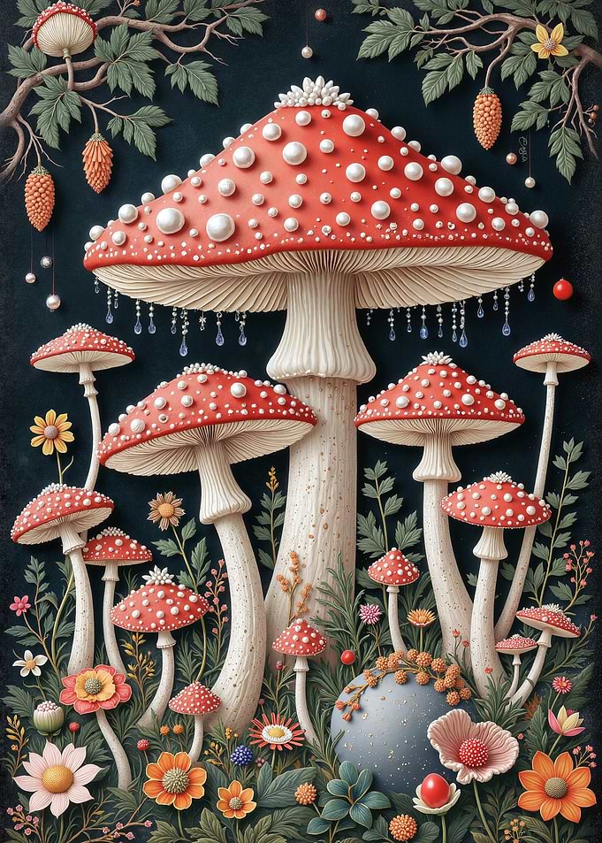Mushroom Forest Fantasy