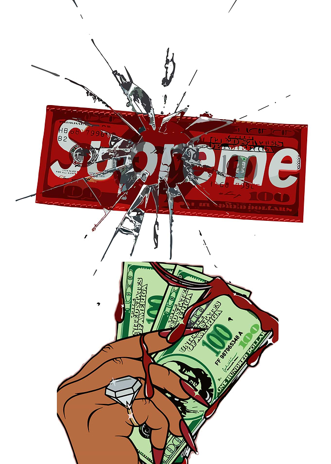 Supreme Money Art