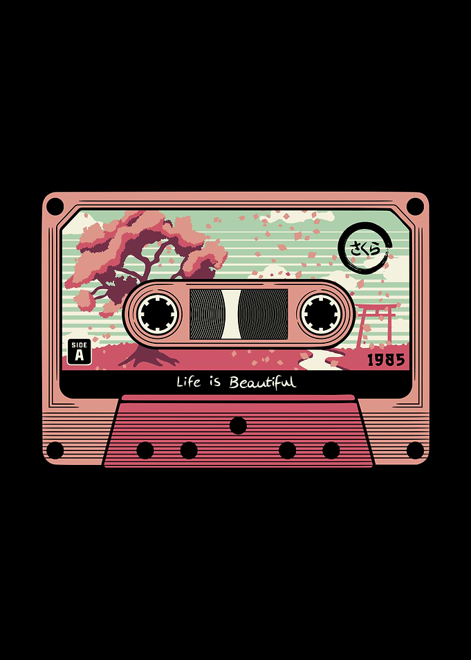Life Is Beautiful Sakura Tape