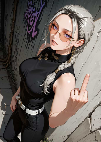Anime Girl with Attitude