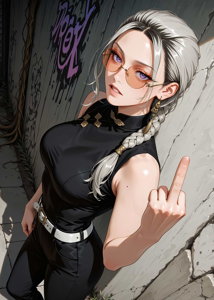 Anime Girl with Attitude