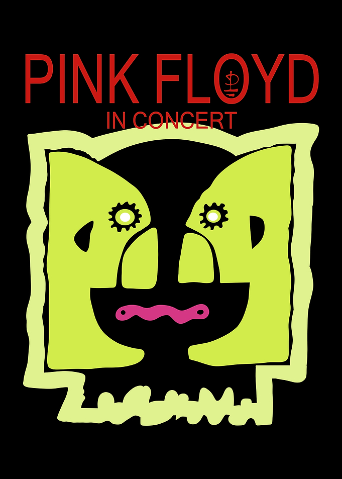 Pink Floyd In Concert Poster