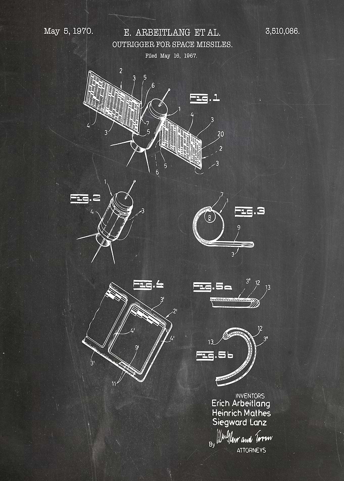 Outrigger for Space Missiles Patent