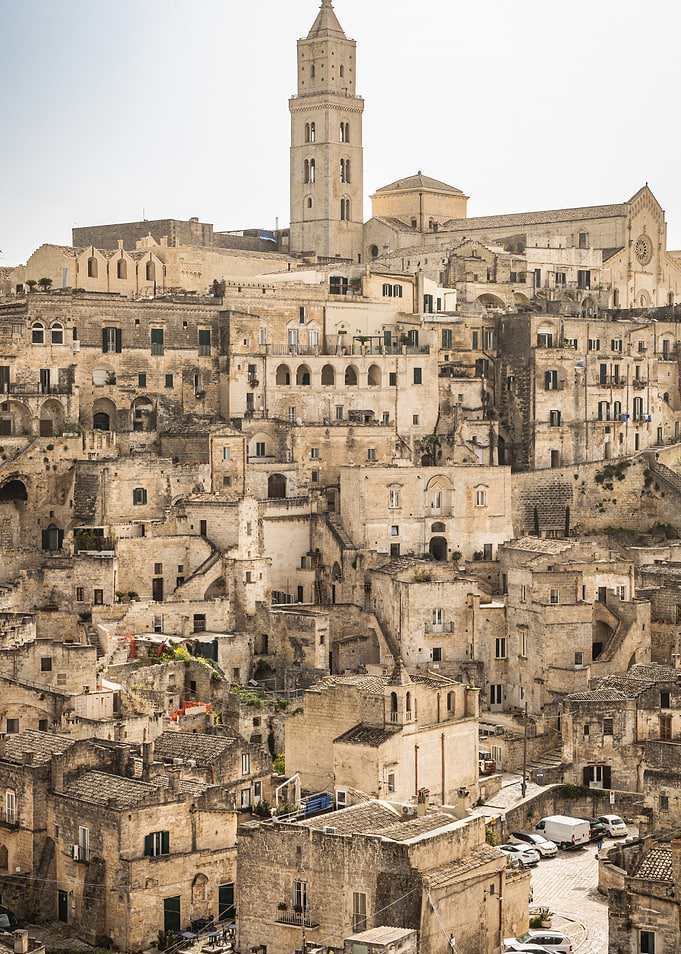 Matera, Italy cityscape