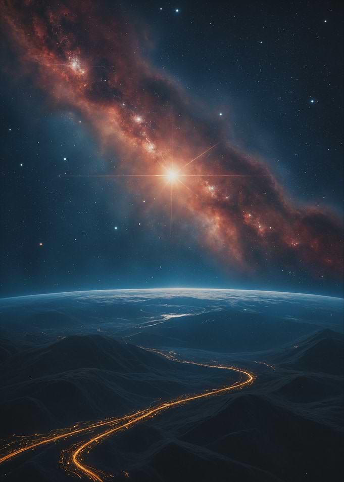 Earth and Nebula