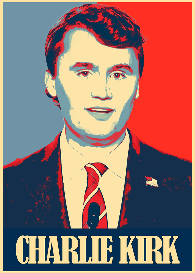Charlie Kirk Poster Art
