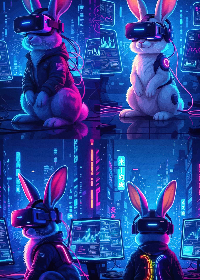 Cyberpunk Rabbits Trading