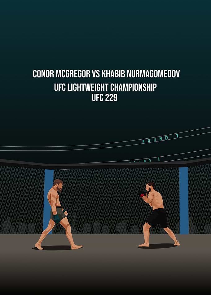 Conor McGregor vs Khabib Nurmagomedov UFC