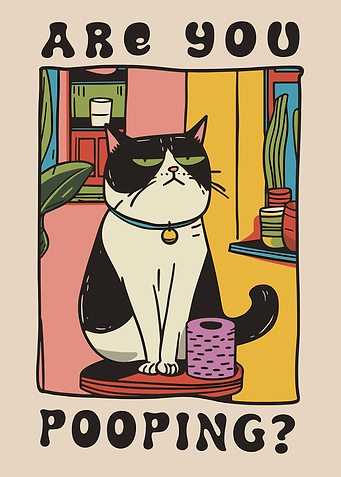 Are You Pooping? Grumpy Cat