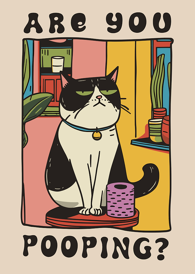 Are You Pooping? Grumpy Cat