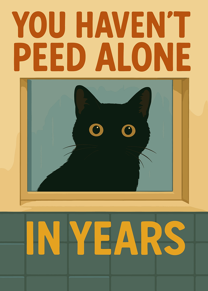 Cat Bathroom Humor